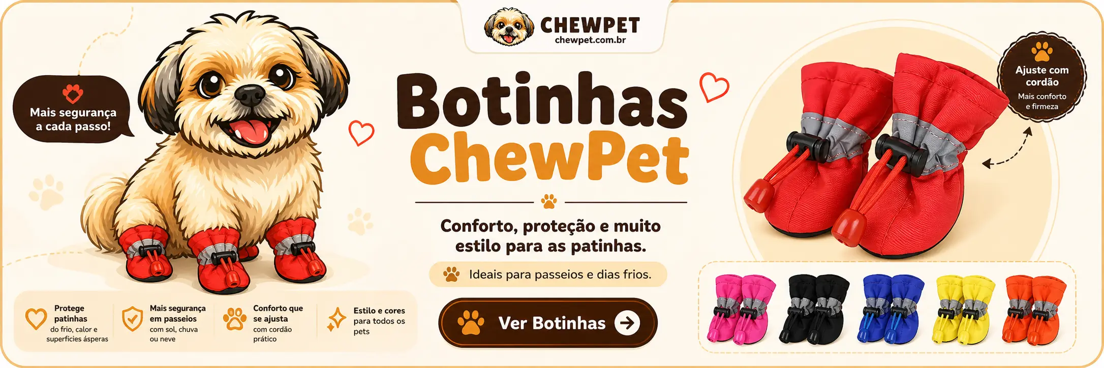 ChewPet | Botinhas do Chew