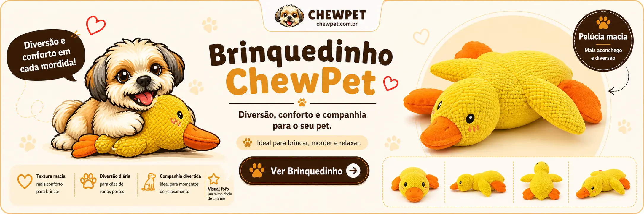 ChewPet | Brinquedinho para seu Amiguinho